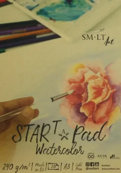 Hot Smlt Star T Akvarellilehtio 240G A3 (20) Askartelutarvikkeet