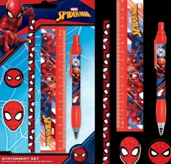 Sale Spider-Man Web Strike Kirjoitussetti Toimistotarvikkeet