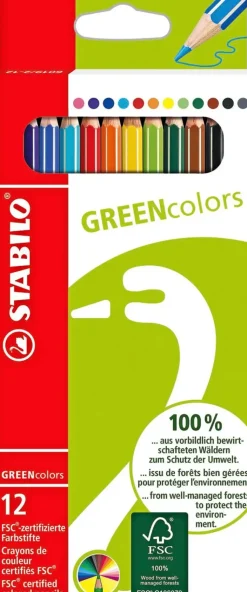 Online Puuvarikyna Greencolors 12 Varia Toimistotarvikkeet