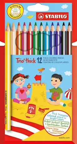 Hot Puuvarikyna Trio Paksu 12 Varia Toimistotarvikkeet