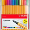 Discount Tussikyna Point 88 Fineliner 15 Varia Toimistotarvikkeet