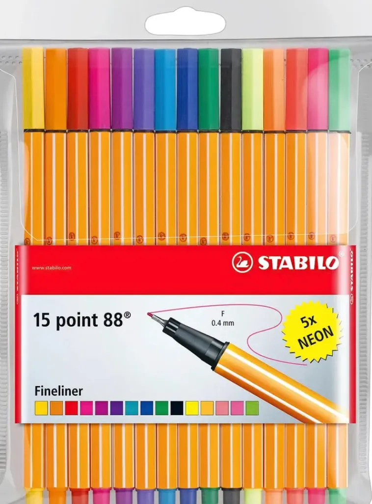Discount Tussikyna Point 88 Fineliner 15 Varia Toimistotarvikkeet