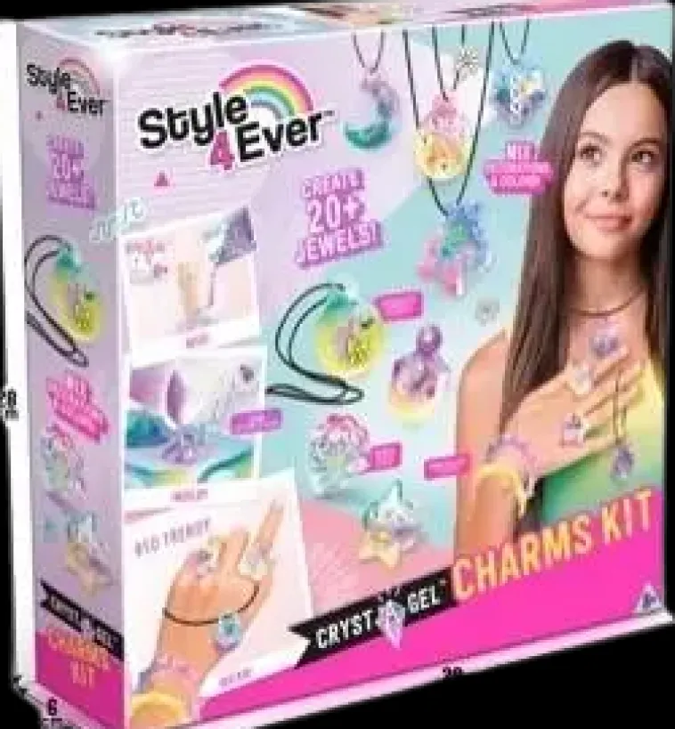 Ei merkkiä Askartelutarvikkeet-Style 4 Ever Gel Charms Kit Korusetti