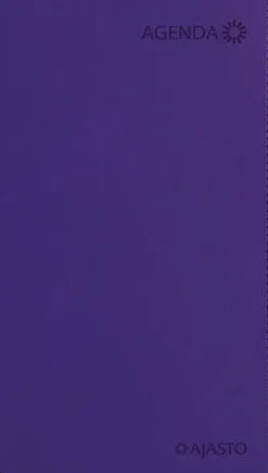 New Taskukalenteri Agenda Horizontal, Liila Kalenterit