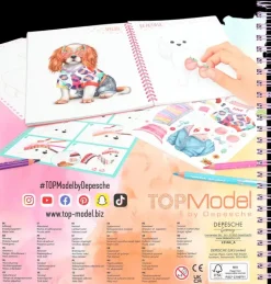 TOPModel Askartelutarvikkeet-Doggy Varityskirja