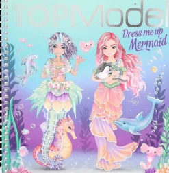 TOPModel Askartelutarvikkeet-Dress Me Up Tarrakirja Mermaid