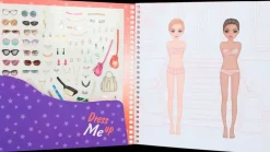 TOPModel Askartelutarvikkeet-Dress Me Up Tarrakirja