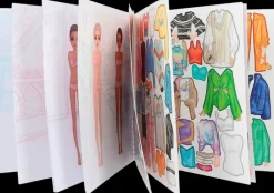 TOPModel Askartelutarvikkeet-Dress Me Up Tarrakirja