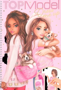 TOPModel Askartelutarvikkeet-Dress Me Up Tarrakirja Corgi