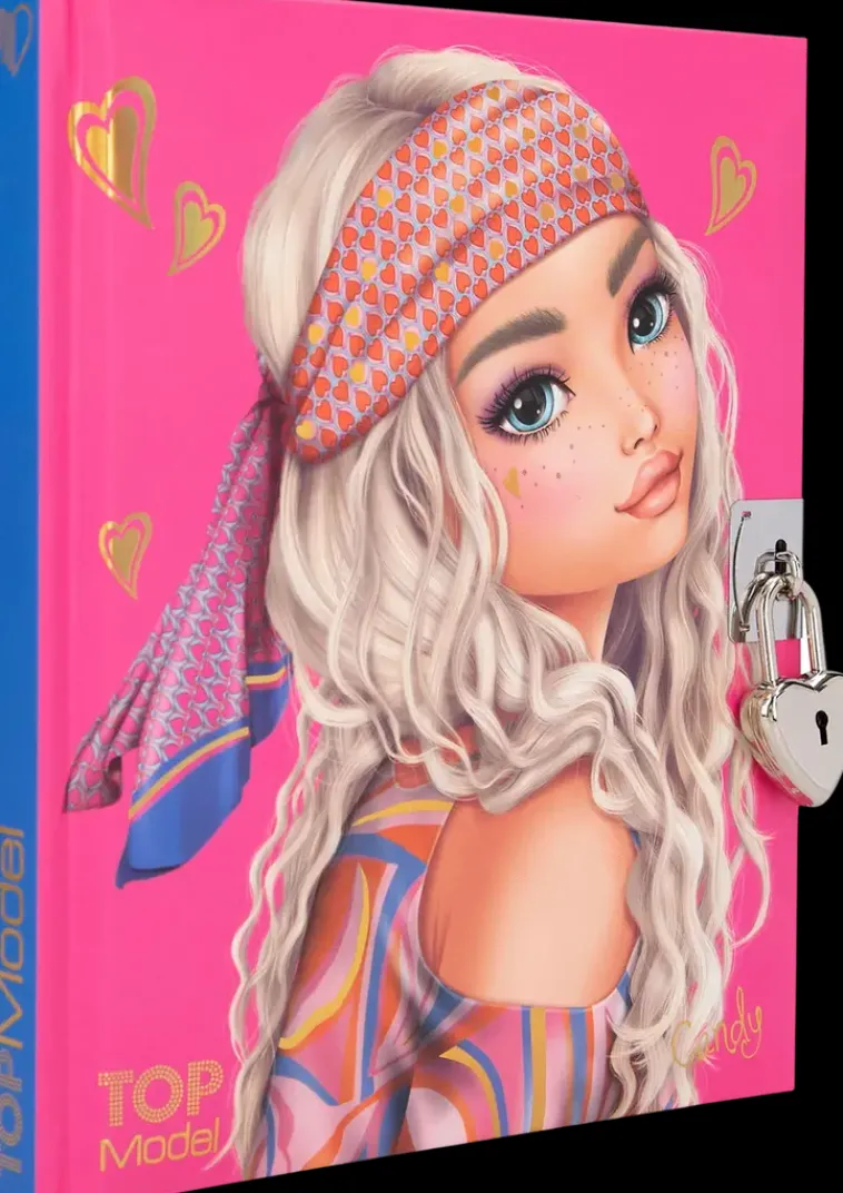 TOPModel Askartelutarvikkeet-Paivakirja Seventies