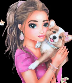 TOPModel Askartelutarvikkeet-Stickerworld Corgi