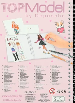 TOPModel Askartelutarvikkeet-Taskuvarityskirja, Talita