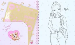 TOPModel Askartelutarvikkeet-Varityskirja Corgi