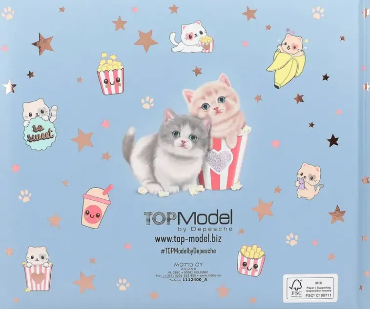 TOPModel Askartelutarvikkeet-Ystavakirja