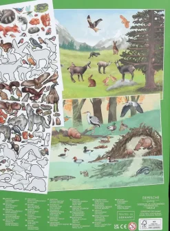 Creative Studio Askartelutarvikkeet-Wild Forest Tarrakirja