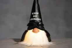 New Tonttu Keep On Rocking Led-Valolla 26 Cm Sesonkijuhlatarvikkeet