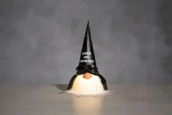 New Tonttu Keep On Rocking Led-Valolla 26 Cm Sesonkijuhlatarvikkeet