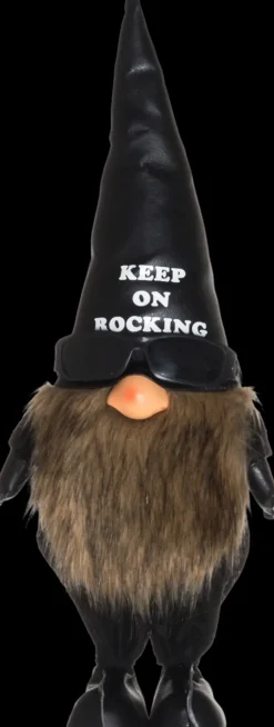 Clearance Tonttu Keep On Rocking 51 Cm Sesonkijuhlatarvikkeet