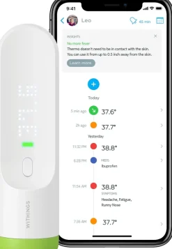 Withings Kuumemittarit-Thermo Kuumemittari