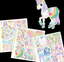 Ylvi Askartelutarvikkeet-Dress Me Up Tarrakirja