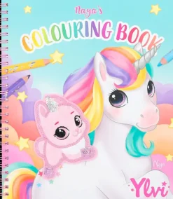 Ylvi Askartelutarvikkeet-Varityskirja Paljeteilla